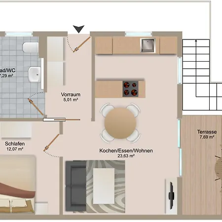 Lägenhet Kolibri Elsbethen